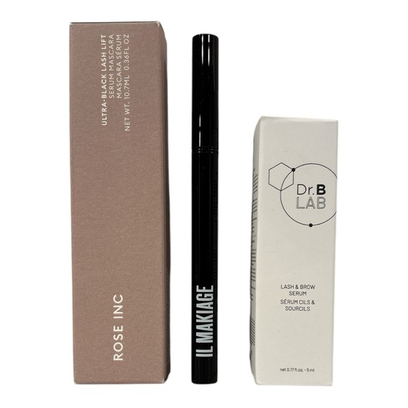 5 for $25 Rose Inc Il Makiage Dr. B Lab Mascara Eyeliner and Serum Bundle‎ - Picture 1 of 4